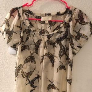Anthropologie Blouse Size 4